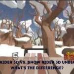 Snow Rider 3D vs. Snow Rider 3D Unblocked