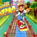 A Subway Surfer Character in Action