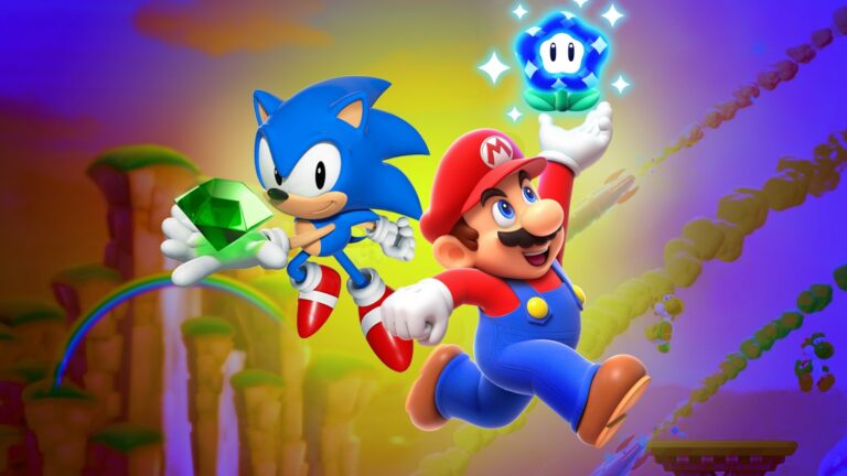 Super Mario and Sonic