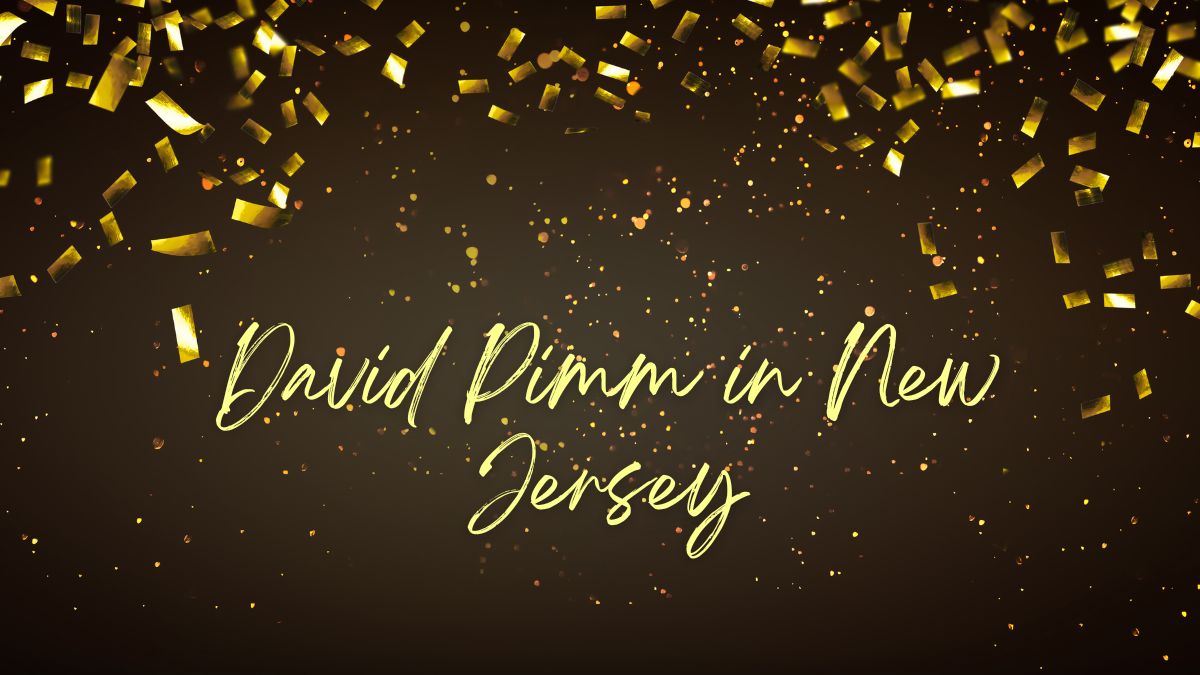 David Pimm in New Jersey